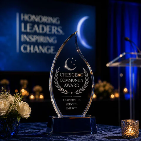 Crescent Community Award honoring leadership, service, and impact