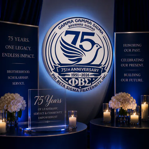 75th anniversary legacy display